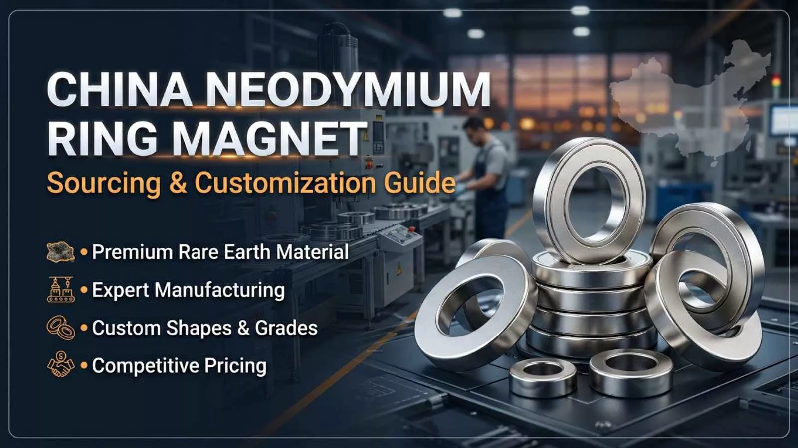 China Neodymium Ring Magnet